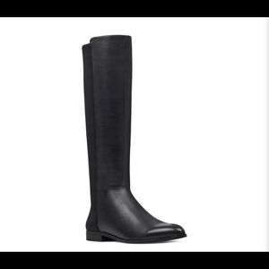 owenford wide calf stretch back boots